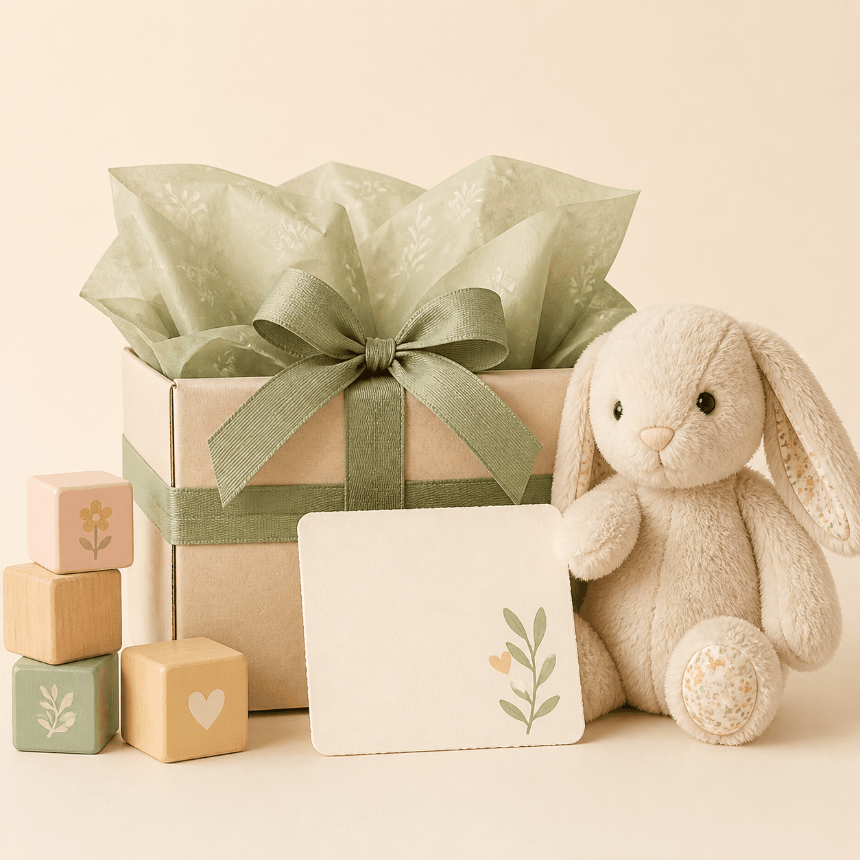 A packed GuchGuch gift parcel ready for support